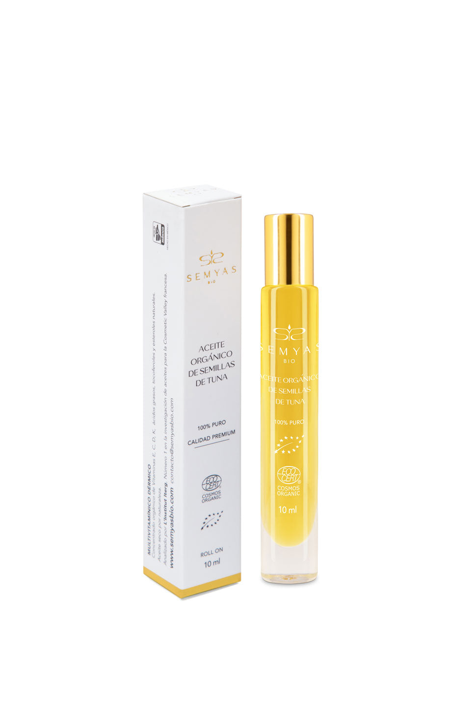 Aceite orgánico de semillas de tuna  10 ml (Roll-on)